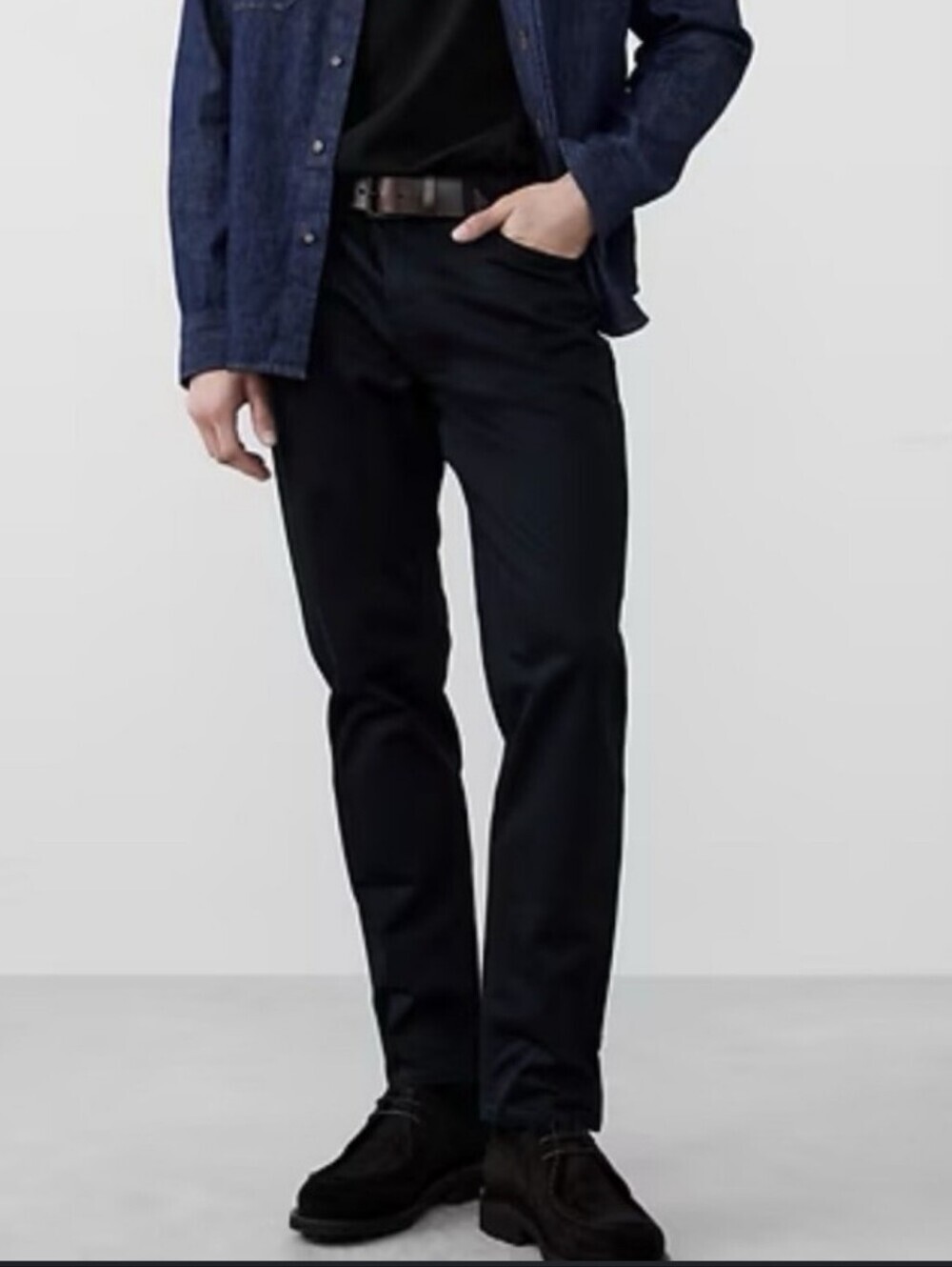 Banana Republic Black Athletic Fit Jeans